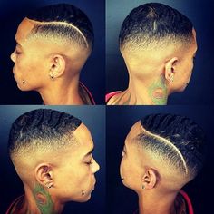 Short Afro Hairstyles, Brush Cut, Pompadour Hairstyle, Ladies Cut, Mohawks, Short Afro, Faded Hair