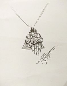 Accessories Design Sketch, Diamond Necklace Pendant, Manual Design, Diamond Bracelet Design, Diamond Pendants Designs, Gold Bangle Set, White Gold Pendant Necklace