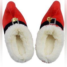 Nwt Youngfine Santa Elf Novelty 3d Slippers *Size: L (9/10) *Color: Red Description: *These Funny Slippers Are Made Of Soft Velvet And Plush, Extra Warm And Comfortable *Tpr Sole: Wear-Resistant And Skid Resistance *It's Great Way To Express Yourself With Special Christmas *Novelty Design Made For Christmas,Perfect For Gifts For Your Friends And Family Funny Slippers, Ariat Cowboy Boots, Composite Toe Work Boots, Cloud Shoes, Harley Davidson Boots, Santa Elf, Mens Ankle Boots, Santa's Elves, Mens Cowboy Boots