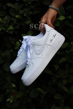 Custom Wedding Sneakers | Nike Wedding Shoes | solecraftstudio Shoes Air Force, Air Force 1 White