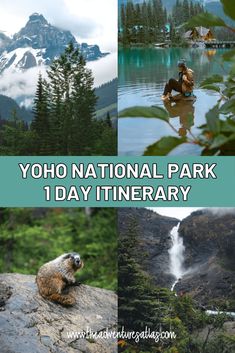 yoho national park 1 day itinerary