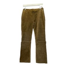 Add A Touch Of Vintage Charm To Your Wardrobe With These Genuine Suede Tan Leather Pants From Ripcurl Girl. These Straight Leg Pants Feature A Flat Front And A Mid-Rise Fit, Making Them Perfect For Both Casual And Party Occasions. The Pants Are Juniors Size 3 And Come With Tags Still Attached. Crafted From High-Quality Leather In India, These Pants Are Designed To Last For Years To Come. The Beige/Tan Color And Solid Pattern Give Them A Versatile Look That Pairs Well With A Variety Of Tops And A Tan Leather Pants, Bohemian Cowboy, Y2k Hippie, Zara Basics, Curvy Pants, Casual Dress Pants, Linen Blend Pants, Business Casual Dresses, Red Pants