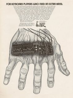 an advertisement for keyboard players who need extra hand