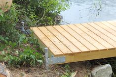 Floating Dock Plans, Diy Dock, Boat Docks, Farm Pond, Fishing Dock, Lake Dock, Lakefront Living, Floating Deck