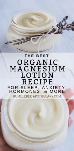 Magnesium Lotion Recipe, Apothecary Diy, Magnesium Lotion, Lotion Recipe, Diy Kosmetik