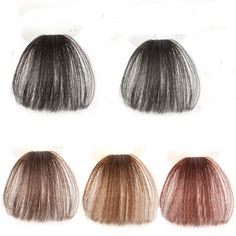 Specification:     100% brand new and high quality     Material: Human hair     5 colors for your choice: As the picture shows     Style: Straight     Attachment: Clip in     It is both natural looking and soft touch. You can wear it to parties as well as for daily use.     Washable, Comfortable easy and secure fit. Package Included:     1x clip in Front hair Clip In Hair Extensions For Short Hair, One Piece Hair, Bang Hair, Hair Bang, Hair Front, Air Bangs, Hair Extensions For Short Hair, Front Hair, Front Hair Styles