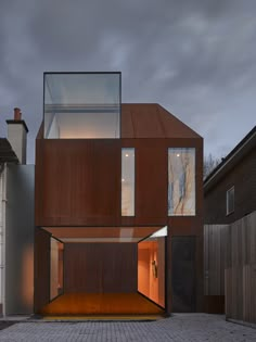 the instagram page on instagram shows an image of a house with wooden siding and windows