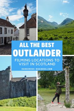 Are you a fan of the Outlander books or TV series? These are all of the best Outlander filming locations you can visit in Scotland! (And even if you're not a huge fan, many of these stunning locations are worth checking out anyway!) Outlander Filming Locations, Scotland Outlander, Outlander Locations, Outlander Books, Scotland Tours, All Pins, Romantic Weekend Getaways, Outlander Tv Series, Outlander Tv