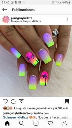 Nail Ideas Birthday Art Designs, Short Holiday Nails Summer, Vibrant Nails Summer, Nail Designs 2023 Trends, Nail Dip Ideas, Spring Pedicure, 2023 Beach, Nails Styles