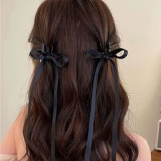 Super Cute And Stylish Ships In 5-10 Business Days Ribbon Hairstyle, Peinados Fáciles Para Cabello Corto, Ribbon Hair, Hair Claws & Clips, Aesthetic Hair, Ribbon Bow, Hair Claw, Makeup Inspo, Pretty Hairstyles