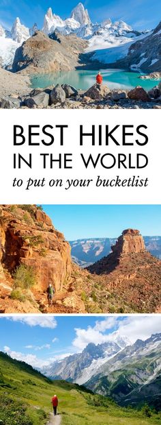 the best hikes in the world to put on your bucket list