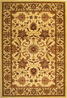 Safavieh Lyndhurst LNH216A Ivory/Ivory Area Rug main image Rug Size Guide, Loloi Rugs, Stylish Rugs, Ivory Area Rug, Carpet Colors, Grey And Beige, Wool Carpet, Club Chairs, Large Rugs