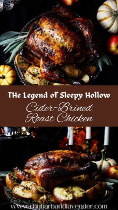 the legend of sleepy hollow cider brined roast chicken