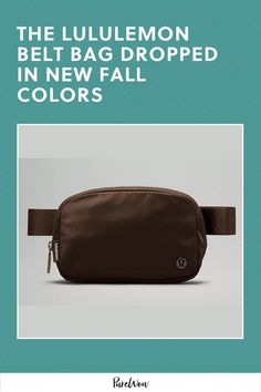 lululemon just released its cult-favorite Everywhere Belt Bag in a range of new colors for fall, including French press and gilded yellow. Needless to say, I'm scooping them up before they go out of stock. Read on for everything you need to know. Lululemon Shopping, Lululemon Belt Bag, Pastel Blue Color, Disney Designs, Disney Fashion, Style Mistakes