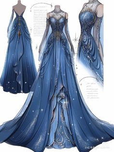 Dreamy Gowns, Old Fashion Dresses, Prom Dress Inspiration, Dress Sketches