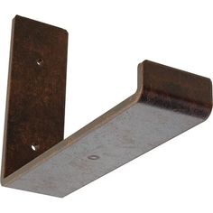 an image of a metal shelf bracket