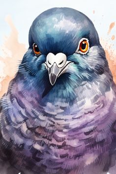 awesome pigeons clipart set: 10 PNG files, 4000×4000 Pixel, 300 dpi, transparent background, generated with AI and love Pigeon Watercolor, Pigeon Drawing, Pigeon Illustration, Pigeon Art, Weird Birds, Art Invitations, Natural Form Art, Persian Art Painting, Duck Art