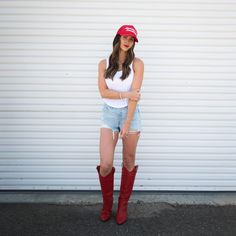 Our trucker style hat is the perfect accessory for errands, a playdate, the big soccer game or basically any occasion at all. 100% POLYESTER - One size fits most - Foam front, mesh back and terry sweatband - Red Otto 39-165 hat - Custom white puff lettering "America's Sweetheart SINCE 1776"- Adjustable snap back Care Instructions: Spot clean only. Can be gently steamed if bent or creased. Football, Americas Sweetheart, Back Care, Soccer Game, Soccer Games, Snap Back, Snap Backs, Hat Fashion, Trucker Hat