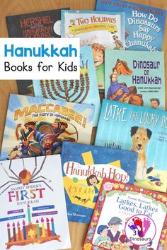 10+ Hanukkah Books for Kids – 3 Dinosaurs