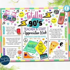 this teacher appreciation work poster is perfect for teachers to use in their classroom or on the wall