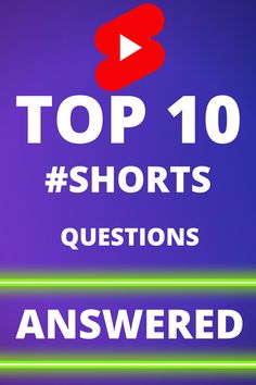 These are the top 10 Youtube shorts questions answered Youtube Promotion, Yt Shorts, Airbnb Promotion, Product Animation, Shorts Tutorial, 3d Product, Animation Video, Marketing Techniques