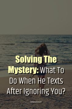 Are you wondering what to do when he texts after ignoring you? How do you reply him after he's been MIA for a while? Let's find out! What To Do When He Ignores You, Ignore Text, Feeling Ignored, Message Request, My Heart Hurts, Forever Friends, She Quotes, Ignore Me, Beautiful Couple