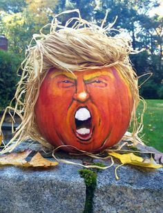 Funny Pumpkin Carvings, Dekorasi Halloween, Mascaras Halloween, Creative Pumpkin Carving, Pumpkin Contest, Pumpkin Carving Designs