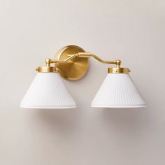 Reeded Milk Glass 2-bulb Vanity Wall Sconce - Hearth & Hand™ With Magnolia : Target Magnolia Bathroom, Hearth & Hand With Magnolia, Light Fixtures Bathroom Vanity, Iron Body, Glass Vanity, Hearth And Hand, Iron Lighting, Lighting Inspiration, Vanity Lighting