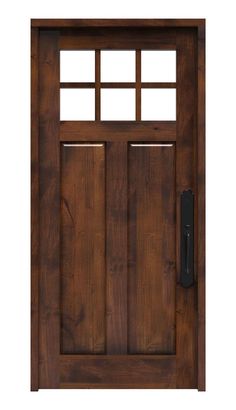 the front door is made from wood and has two sidelights on each side, one with