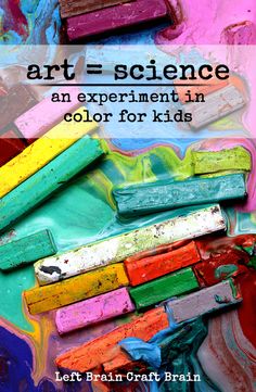 art = science an experiment in color for kids