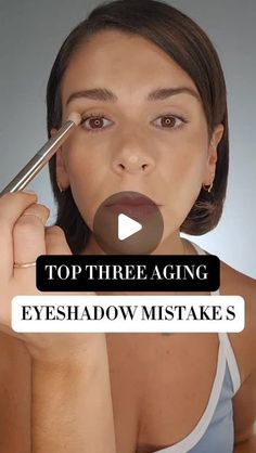 Kate | Makeup Tips on Instagram: "The Three Biggest Eyeshadow Mistakes for Mature Eyelids   ** As always, if you're making any of these "mistakes" and loving the results, then please just ignore me! But if you're not loving the results, then try making some of these adjustments! 💛💛  I'm using the Master Mattes Eyeshadow Palette from @makeupbymario  #hoodedeyes #matureskinmakeup #eyemakeuptutorial #eyeliner #eyemakeup #eyeshadow #makeuptutorials" Kate Makeup, Eyeshadow Tips, Makeup Mistakes, Ignore Me, The Master, Eyeshadow Palette