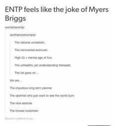 This is so accurate .. it’s lowkey scary Entp Best Match, Entp Women Personality Types, Entp Gf, Entp Women, Entp T, Entp Personality, Entp And Intj, Infj And Entp