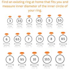 Best Ring Size Tool at Etsy and BONUS International Ring Size Chart with various Countries! The easiest way to find your ring size. With this set, you can double-check your ring size to be sure. For Printing with the correct scale, please press Ctrl+P, select custom scale at 100%, and choose paper source by pdf page size, then print it out. Printable Ring Sizer | Ring Size Finder | Ring Size Measuring Tool | International Ring Size Chart | Measure Ring Size | Instant Download WHAT'S INSIDE: * 1 Printable Ring Sizer, Expensive Diamond, Measure Ring Size, Premium Brand, Measurement Tools, Art Technology, Rings Cool, Ring Sizer, Best Diamond