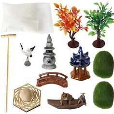 there are many different types of garden decorations