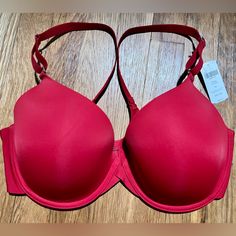 Nwt Soma Memorable Full Coverage Bra Beautiful Ruby Red 38d Memory Foam Cups Underwire T-Shirt Bra Convertible & Adjustable Straps Brand New Never Been Worn Excellent Condition Hard To Find Discontinued Bra Feel Free To Ask Any Questions Before Buying! Please Check All Measurements, Photos, & Read Description Before Purchasing! All Sales Final Reasonable Offers Only Bundles Welcome Comes From A Smoke Free Home -Check Out My Closet For More Items!- Elegant Seamless Red Bra, Elegant Red Seamless Bra, Full Coverage Red Bra With Padded Cups, Red Full Coverage Bra With Padded Cups, Red Full Coverage Padded Bra, Red Stretch Bra With Padded Cups, Red Seamless Push-up Bra, Seamless Red Push-up Bra, Red Bra With Removable Pads