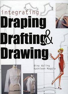 an instruction book on drafting and drawing for women's clothing, with instructions to make them