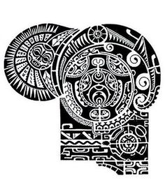 an elephant with intricate designs on it's back and side, in black and white