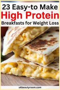 Starting your day with a protein-packed breakfast supports weight loss efforts by reducing hunger, increasing calorie expenditure, and maintaining muscle health. This post lists 30 different high protein breakfast ideas that are easy to prepare and delicious to enjoy. Including: meal prep, healthy, easy, low calorie, quick, eggs, recipes, smoothies, casserole, burrito, sandwich, muffins, bowls. Healthy Breakfast Recipes To Go, Mealprep Breakfast High Protein, Protein Breakfasts Healthy, Protein Breakfast With Eggs, Breakfast Ideas High Calorie, Anabolic Breakfast Recipes, Hypoglycemic Breakfast Ideas, Egg And Chicken Recipes, High Protein Veggie Breakfast