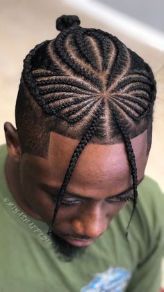 Men Conrow Hair Styles, Black Male Braids, Boy Braid Styles, Male Braids, Box Braids Pictures, Braided Man Bun