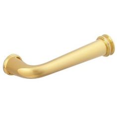 an image of a gold handle on a white background