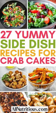 27 yummy side dish recipes for crab cakes