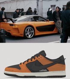 Fast And Furious Shoes, Sneakers Reference, Serie Bmw, Futuristic Shoes, Custom Shoes Diy, Car Apparel, Car Shoe, Custom Kicks, Nike Shoes Outfits