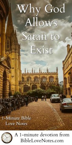 the front cover of a book with an image of a street and church in the background