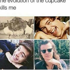 the evolution of the cupcake kill's meme is shown in four different pictures