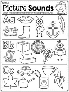 the worksheet for preschool to learn how to read pictures