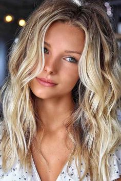 Summer Blonde Hair, Summer Blonde, Makeup Tip, Color Highlights, Real Hair Wigs, Frontal Hairstyles, Ombré Hair