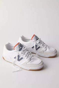 480 Court Sneakers | Free People Fall Sneakers, Shoes For School, N Logo, Work Sneakers, Dad Shoes, White Sneakers Women, Everyday Shoes, New Balance Sneakers, Trendy Sneakers