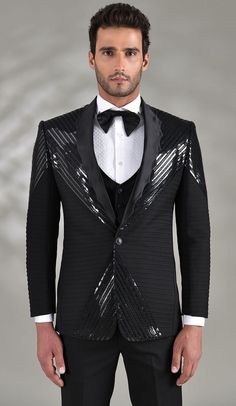 Tuxedo Action® Offers Quality Tux, Prom Suits, Wedding Suits, Etc. Get a Discount Now. Find Your Ideal Tuxedo Suits Here. View Our Collections for All Formal Venues and Seasons. #suits, #single jackets, #2-piece suits, #3-piece suits, #slim-fit #tuxedo, and #double-breasted #tuxedos. Tuxedo Action has costumes suitable for #wedding, #Dinnerparty, #Prom, #Stages #Party#Neymar #Messi #CristianoRonaldo #Ronaldo #gavira #QatarWorldCup #2022Qatar #2022Qatar Designer Tuxedo Men Grooms, Italian Tuxedo, Tux Prom, Indian Wedding Clothes For Men, Grey Suit Men, Stylish Mens Suits, Wedding Dresses Men Indian, Fashion Models Men, Modern Suits