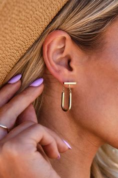 Weight: 10g
Length: 3*1.4cm
Gold Link


Cute for everyday, the Sucre Gold Link Earrings in gold feature a push backing closure. Link Cute, Chain Link Earrings, Crochet Earrings Pattern, Boho Beauty, Link Earrings, Gold Link, Earrings In Gold, Earring Patterns, Earring Sale