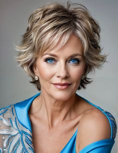 Celebrate your silver strands with our ultimate style guide for women over 50. Dive into the world of chic, layered bobs that showcase the beauty of aging. Learn how to choose the best volumizing products and techniques to give your hair that youthful bounce. Be a part of the silver elegance trend that proves style knows no age. Elegant Short Hairstyles, Shaved Hairstyles, Hair Layered, Layered Short, Haircuts For Women Over 50, Bangs For Women, Layered Bobs, Oval Face Haircuts